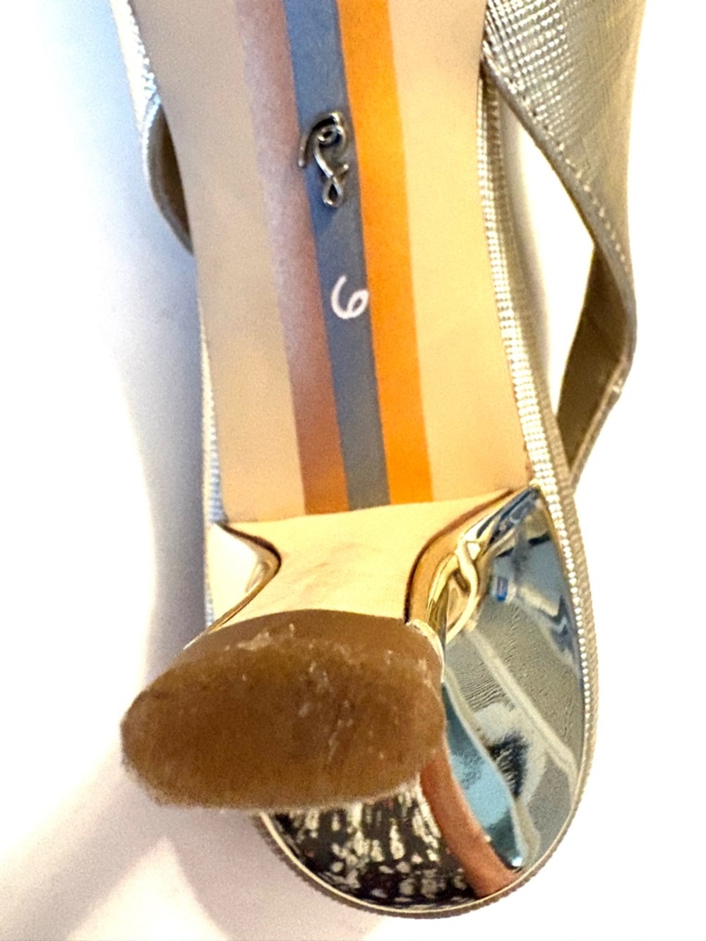 SAM EDELMAN Bianka Sling Back, metallic gold - Picture 4 of 4